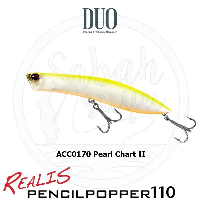 Duo Realis Pencil Popper 110 SW ACC0170 Pearl Chart II