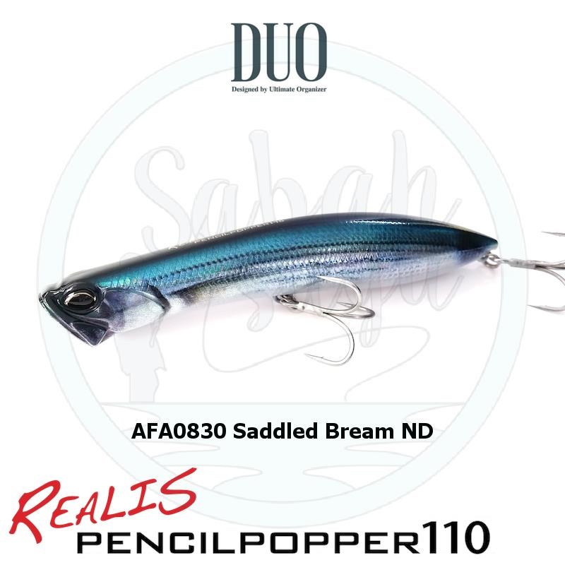 Duo Realis Pencil Popper 110 SW AFA0830 Saddled Bream ND