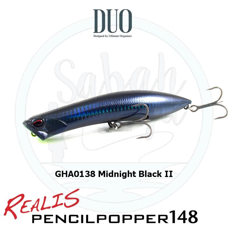 Duo Realis Pencil Popper 148 GHA0138 Midnight Black II