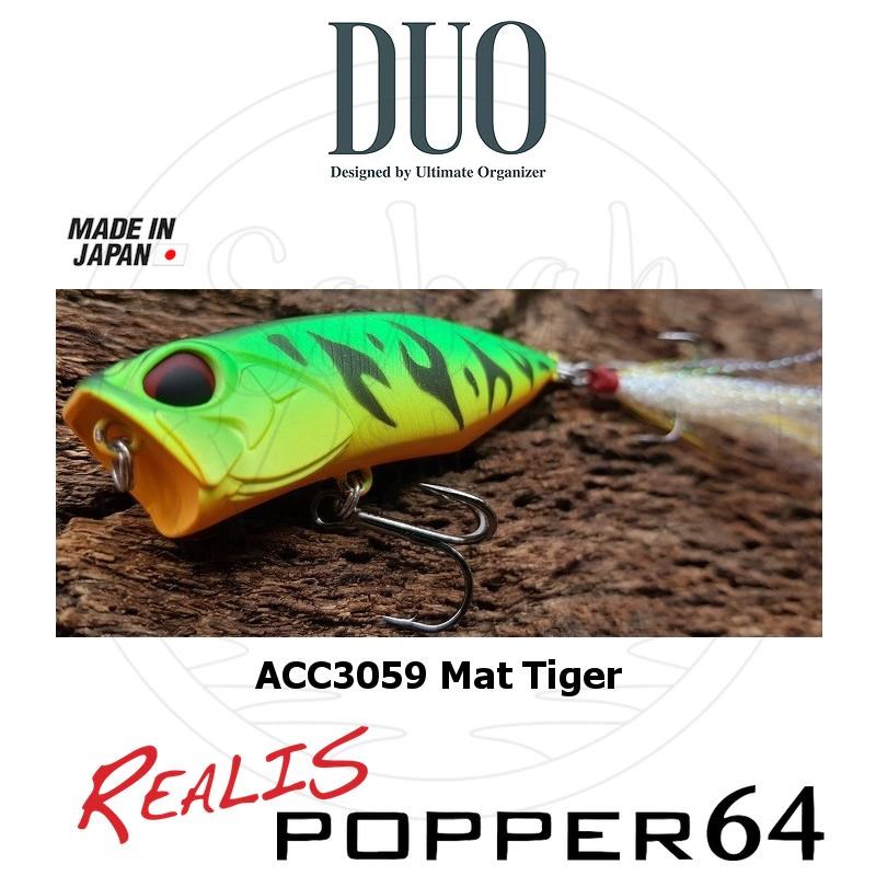 Duo Realis Popper 64 ACC3059 Mat Tiger