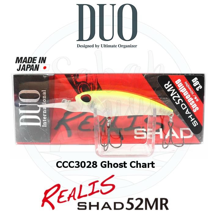 Duo Realis Shad 52MR SP CCC3028 Ghost Chart