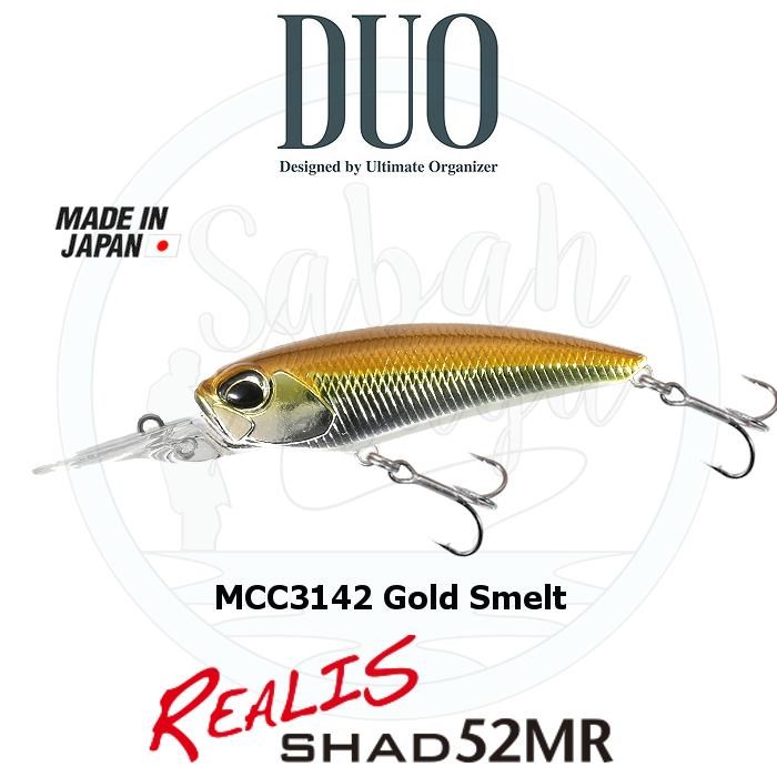 Duo Realis Shad 52MR SP MCC3142 Gold Smelt