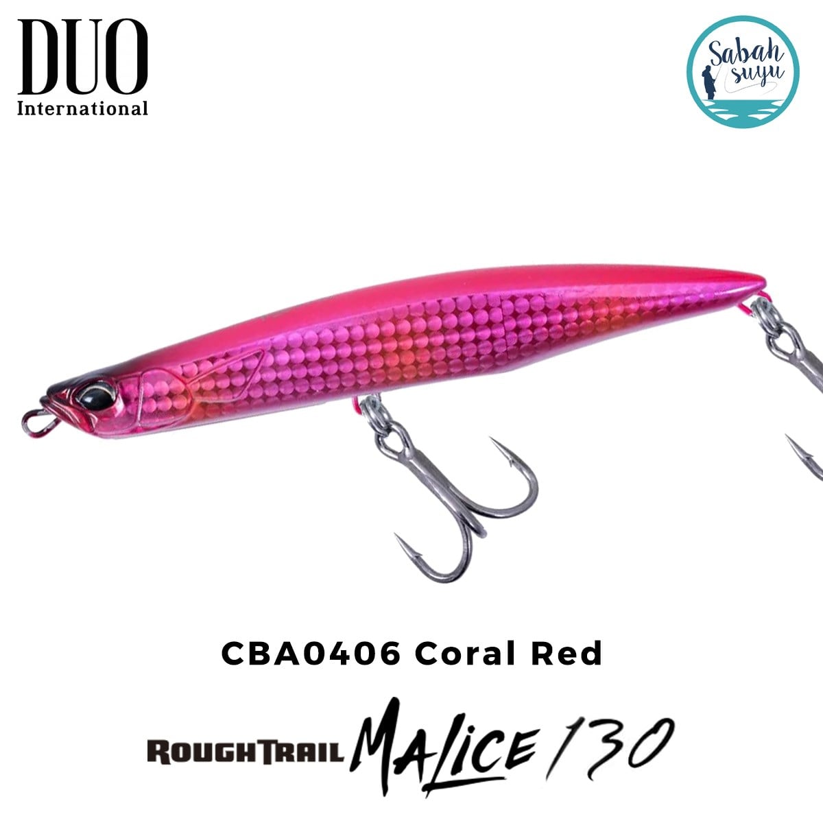 Duo Rough Trail Malice 130 CBA0406 Coral Red