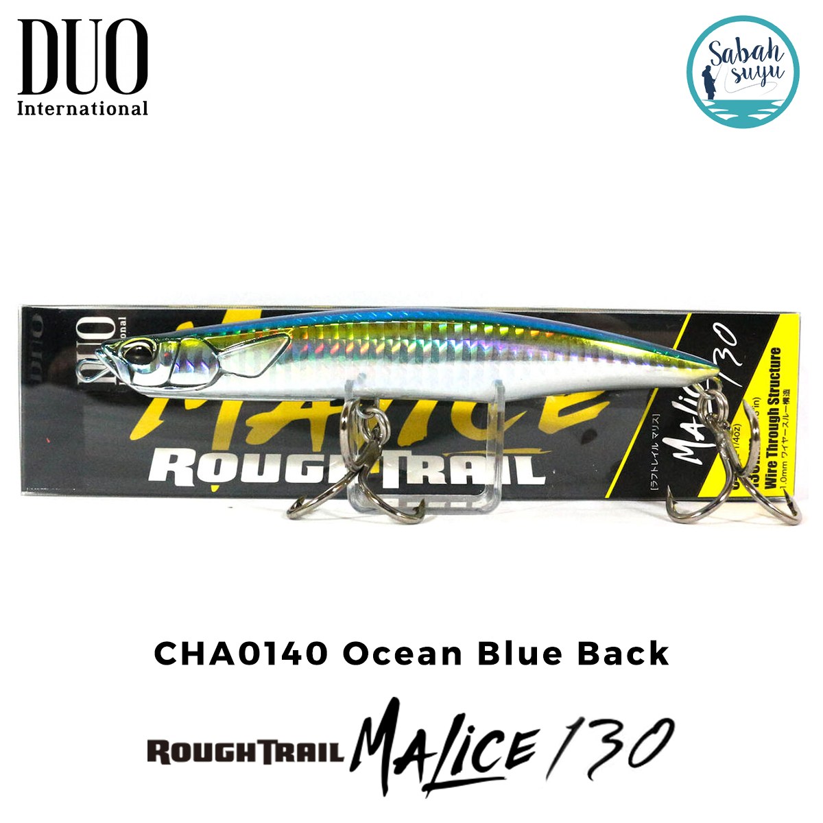 Duo Rough Trail Malice 130 CHA0140 Ocean Blue Back