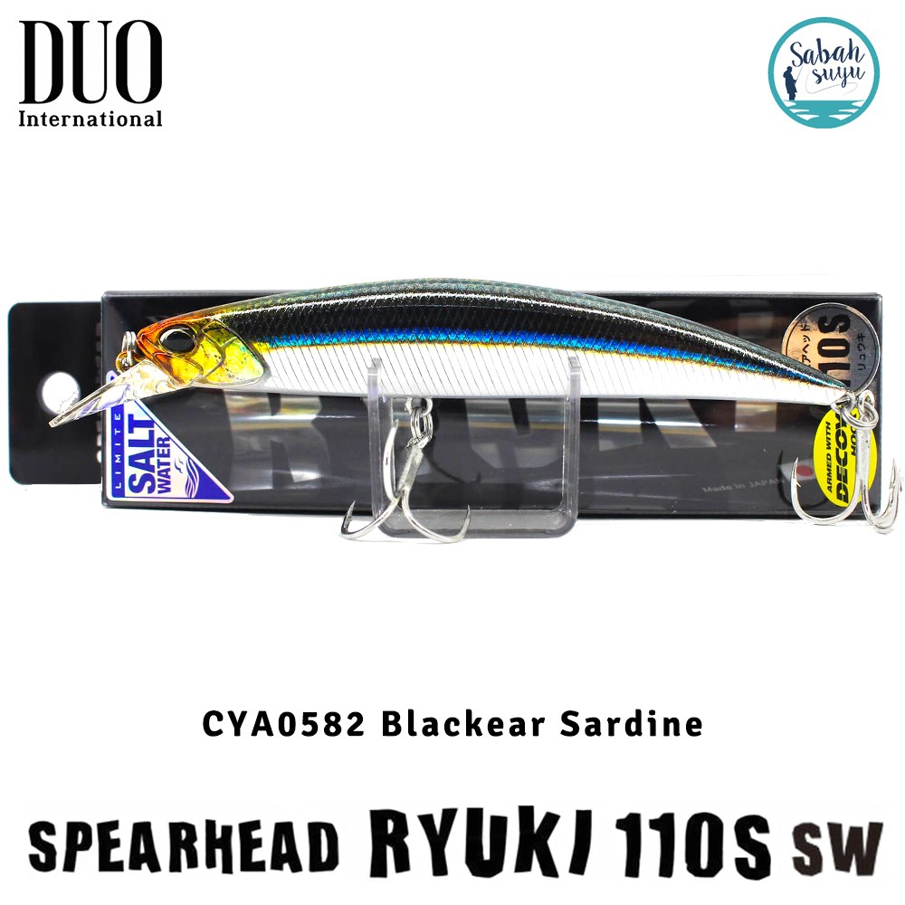 Duo Spearhead Ryuki 110S SW CYA0582 Blackear Sardine