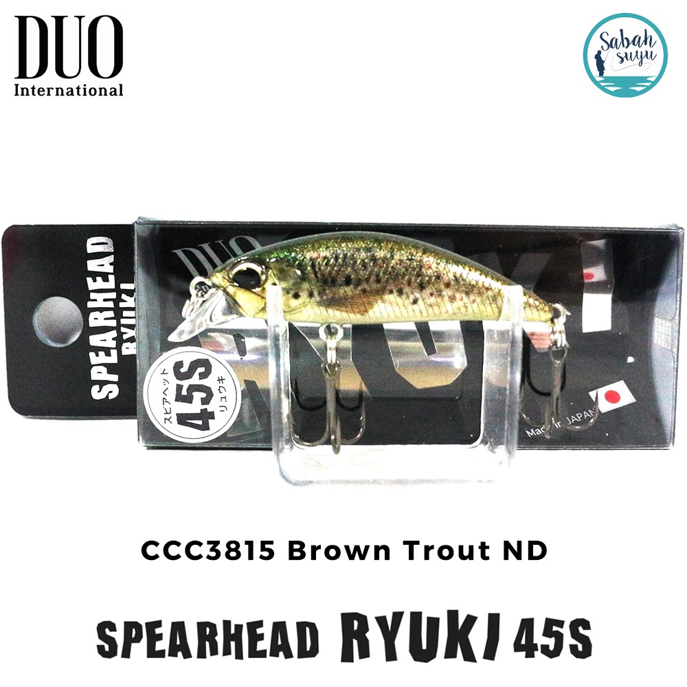 Duo Spearhead Ryuki 45S CCC3815 Brown Trout ND