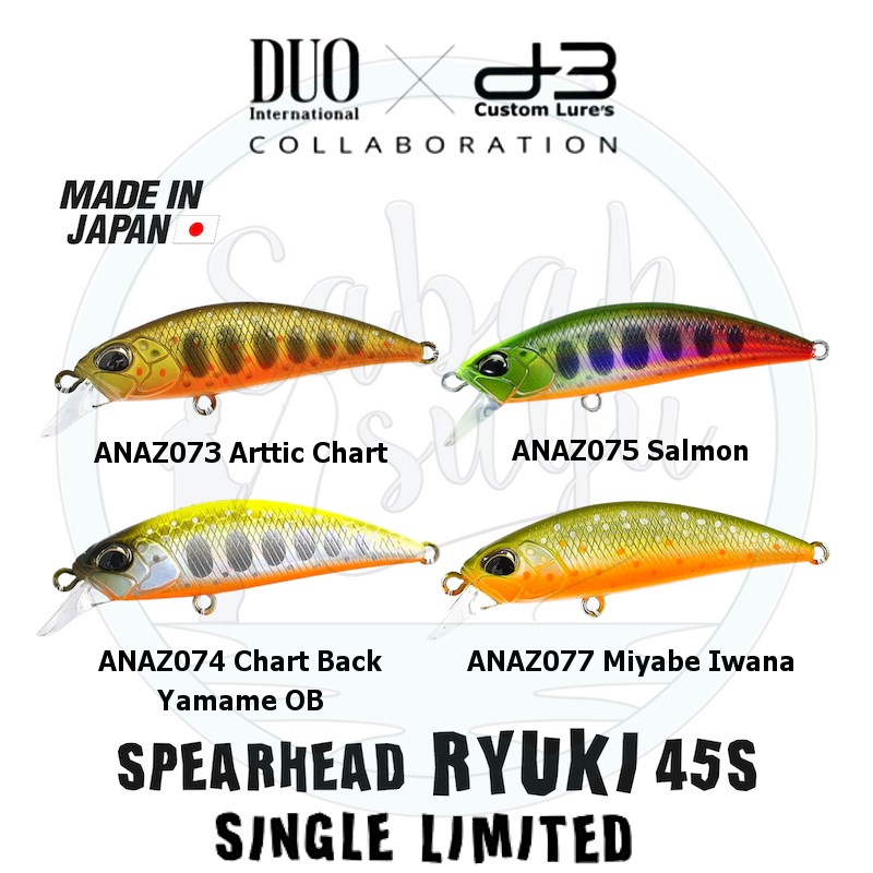 Duo Spearhead Ryuki 45S D3 ANAZ074 Chart Back Yamame OB