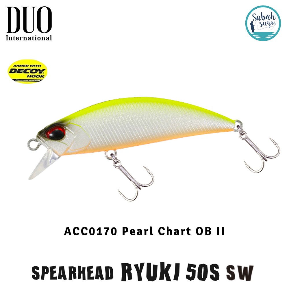Duo Spearhead Ryuki 50S SW ACC0170 Pearl Chart OB II