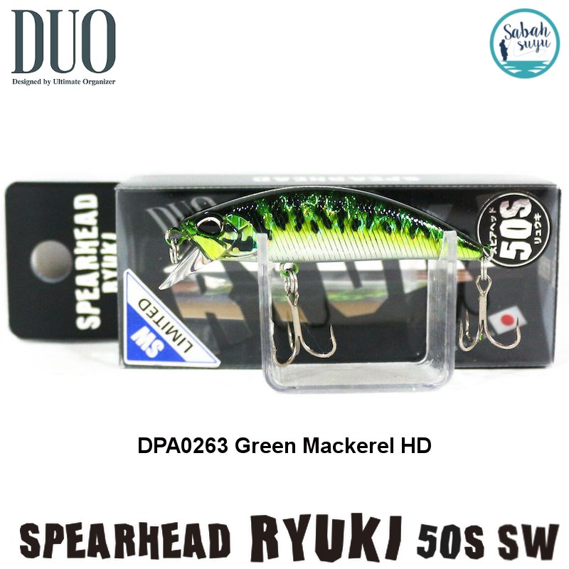 Duo Spearhead Ryuki 50S SW DPA0263 Geeen Mackarel HD