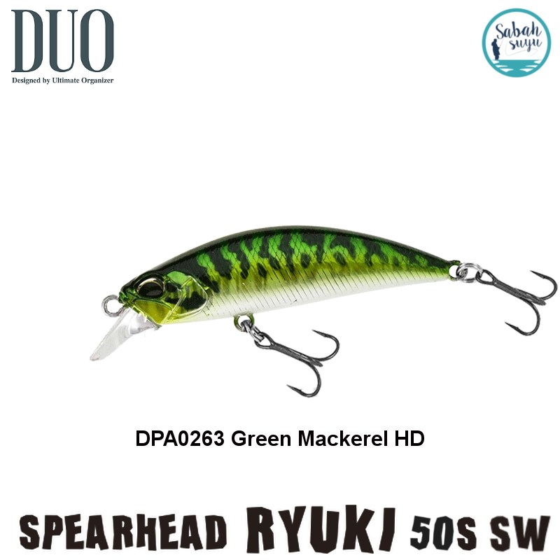 Duo Spearhead Ryuki 50S SW DPA0263 Geeen Mackarel HD