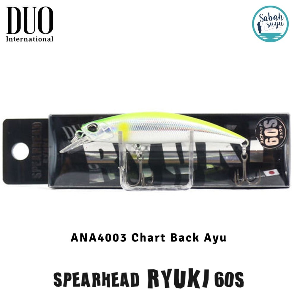 Duo Spearhead Ryuki 60S ANA4003 Chart Back Ayu