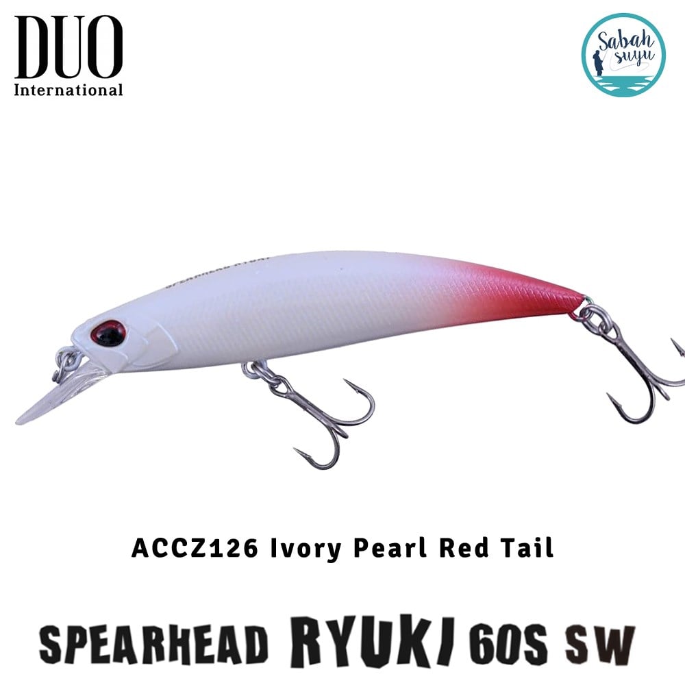Duo Spearhead Ryuki 60S SW ACCZ126 Ivory Pearl Red Tail
