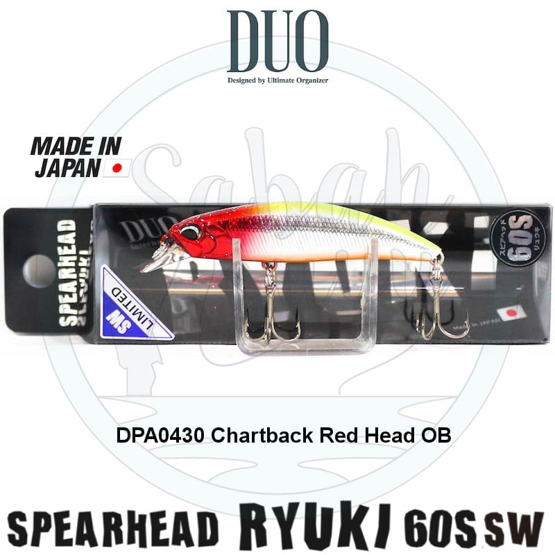 Duo Spearhead Ryuki 60S SW DPA0430 Chart Back Red Head OB