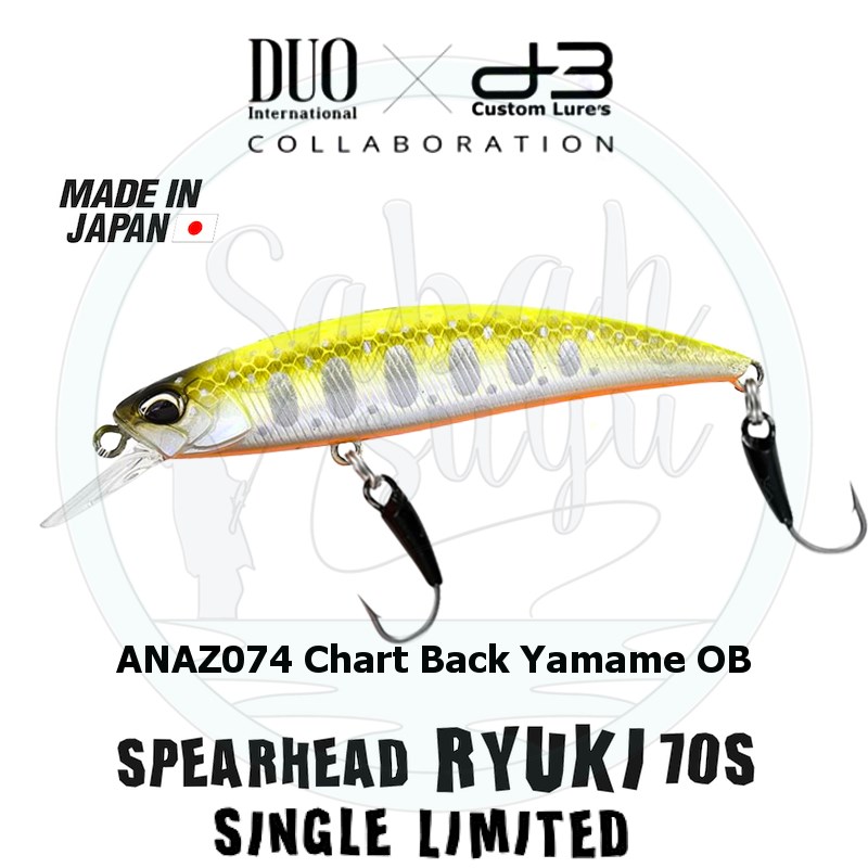 Duo Spearhead Ryuki 70S D3 ANAZ074 Chart Back Yamame OB