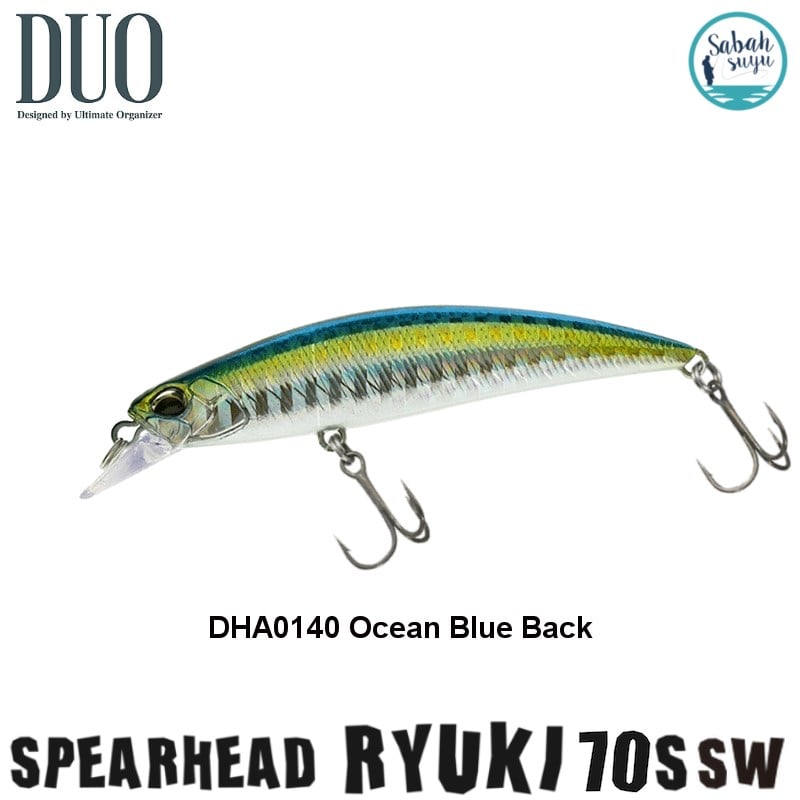 Duo Spearhead Ryuki 70S SW DHA0140 Ocean Blue Back