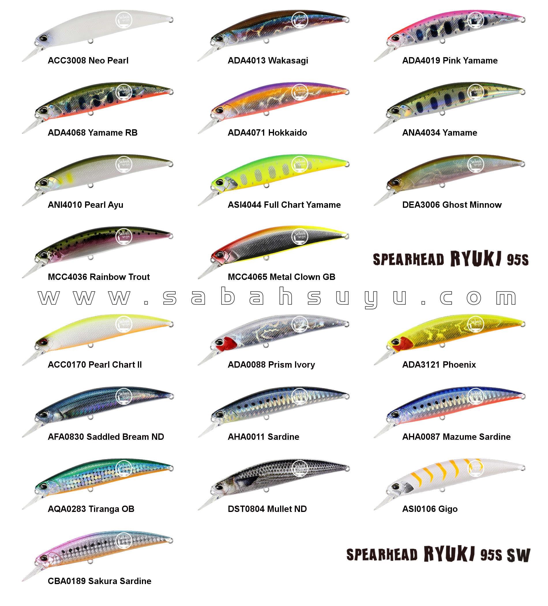 Duo Spearhead Ryuki 95S ADA4068 Yamame RB