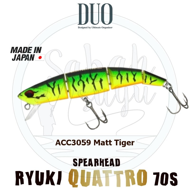 Duo Spearhead Ryuki Quattro 70S ACC3059 Mat Tiger