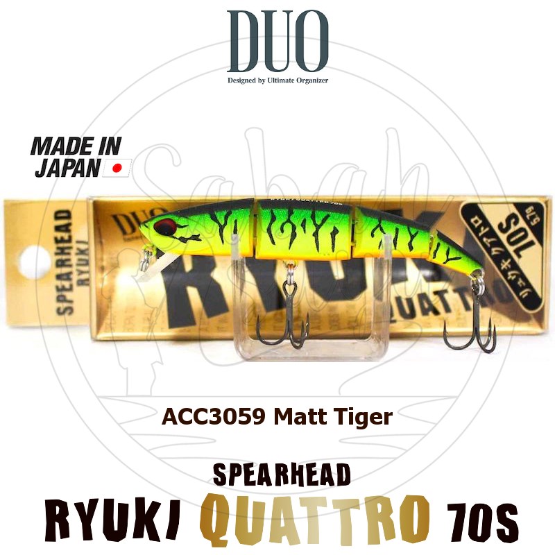 Duo Spearhead Ryuki Quattro 70S ACC3059 Mat Tiger