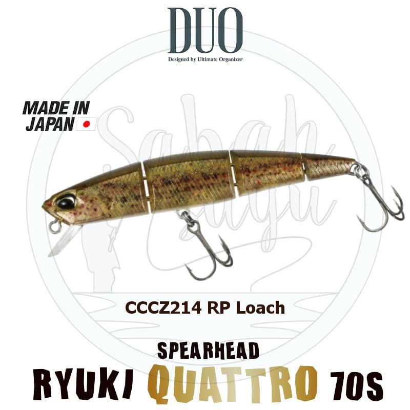 Duo Spearhead Ryuki Quattro 70S CCCZ214 RP Loach
