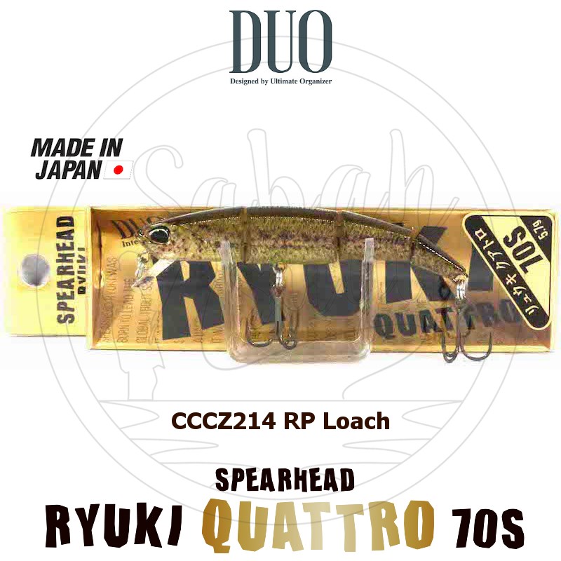Duo Spearhead Ryuki Quattro 70S CCCZ214 RP Loach