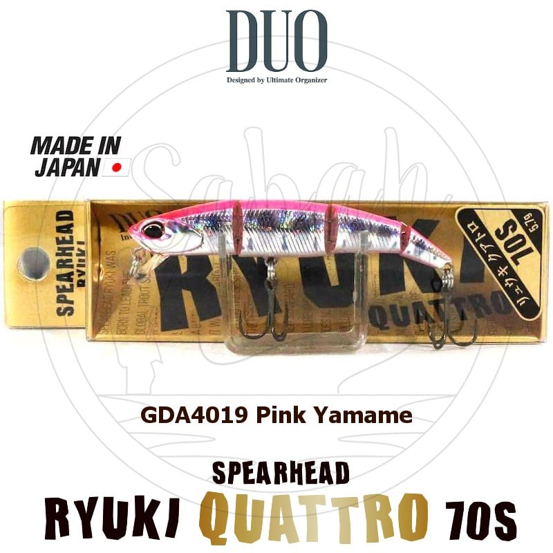 Duo Spearhead Ryuki Quattro 70S GDA4019 Pink Yamame