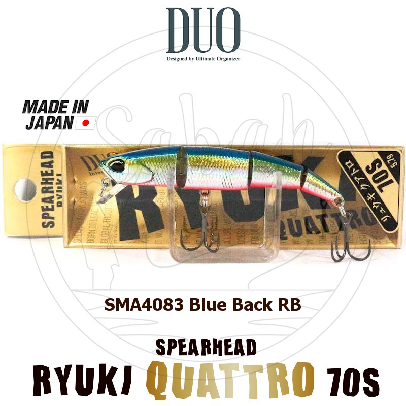 Duo Spearhead Ryuki Quattro 70S SMA4083 Blue Back RB