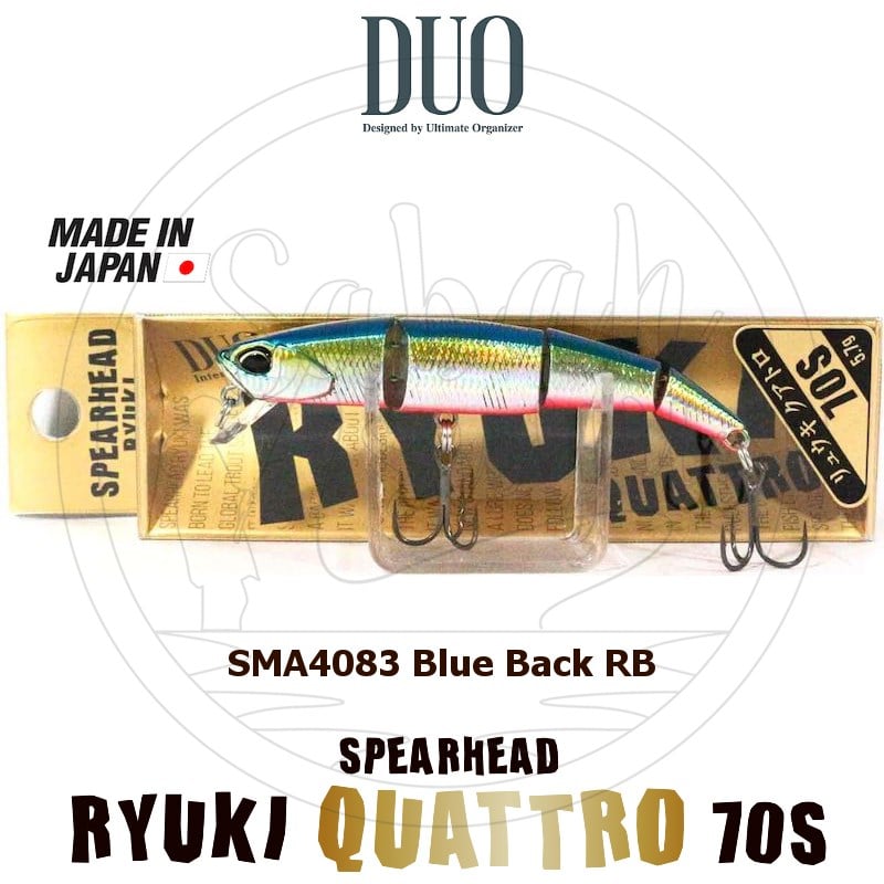 Duo Spearhead Ryuki Quattro 70S SMA4083 Blue Back RB