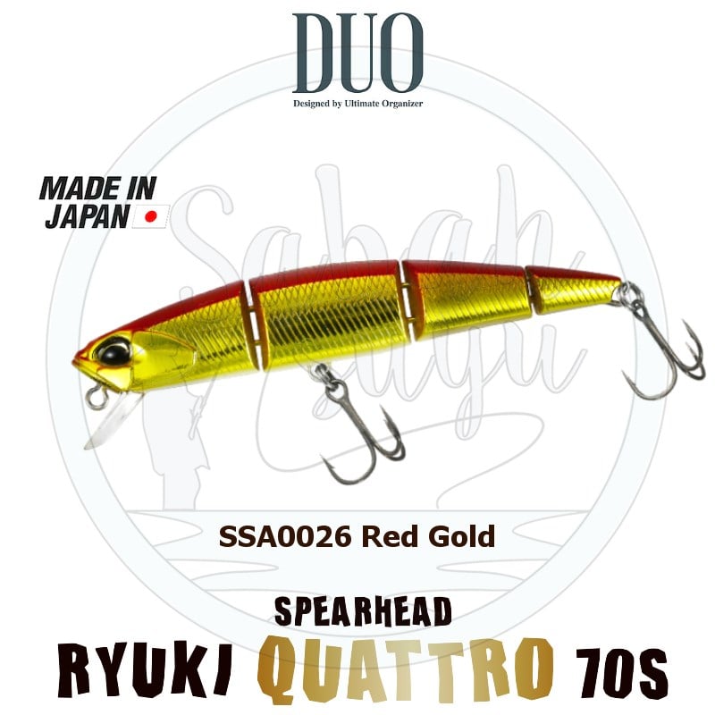 Duo Spearhead Ryuki Quattro 70S SSA0026 Red Gold