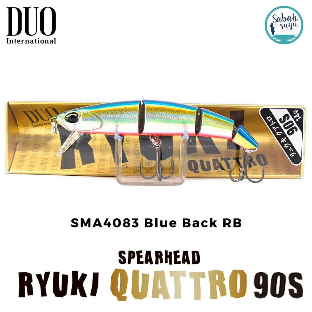 Duo Spearhead Ryuki Quattro 90S SMA4083 Blue Back RB