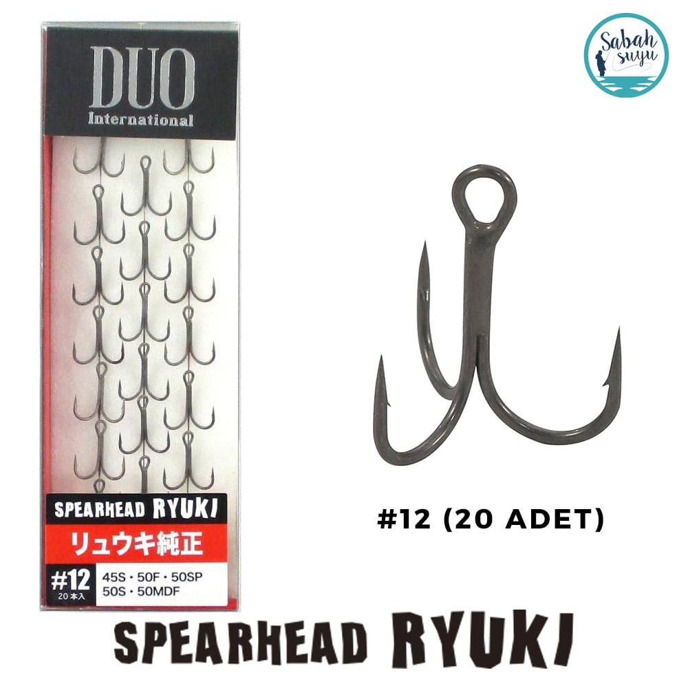 Duo Spearhead Ryuki Üçlü İğne #12 (20 Adet)