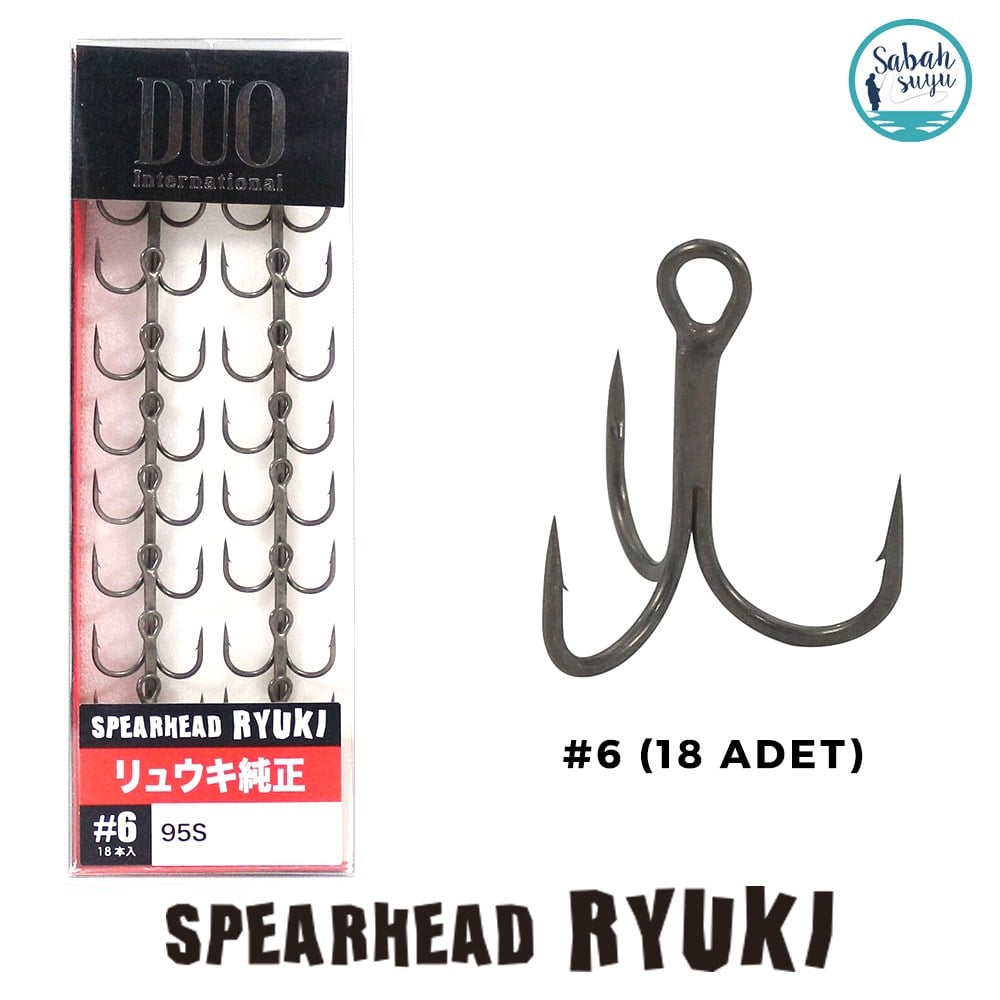 Duo Spearhead Ryuki Üçlü İğne #6 (18 Adet)