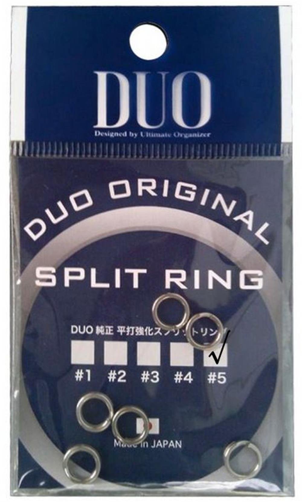 Duo Split Ring Halka #5 27kg 59lb (12 Adet)