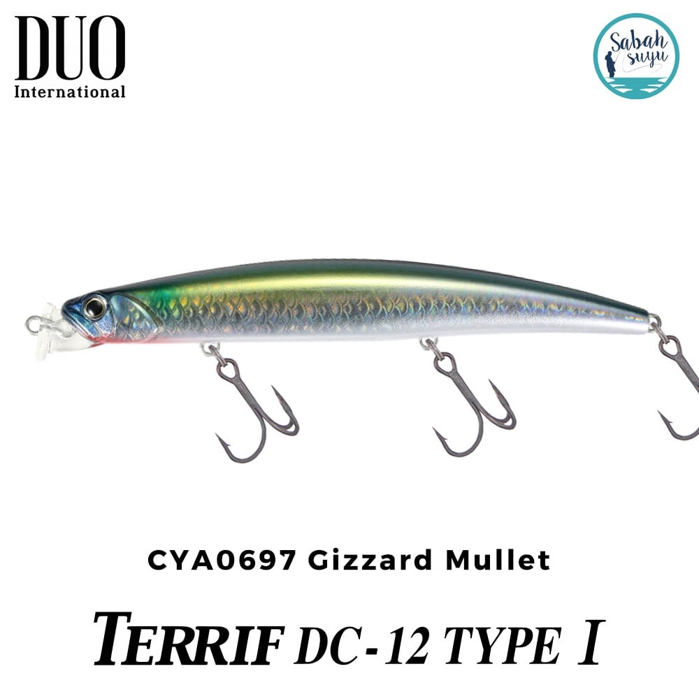 Duo Terrif DC-12 TYPE I CYA0697 Gizzard Mullet