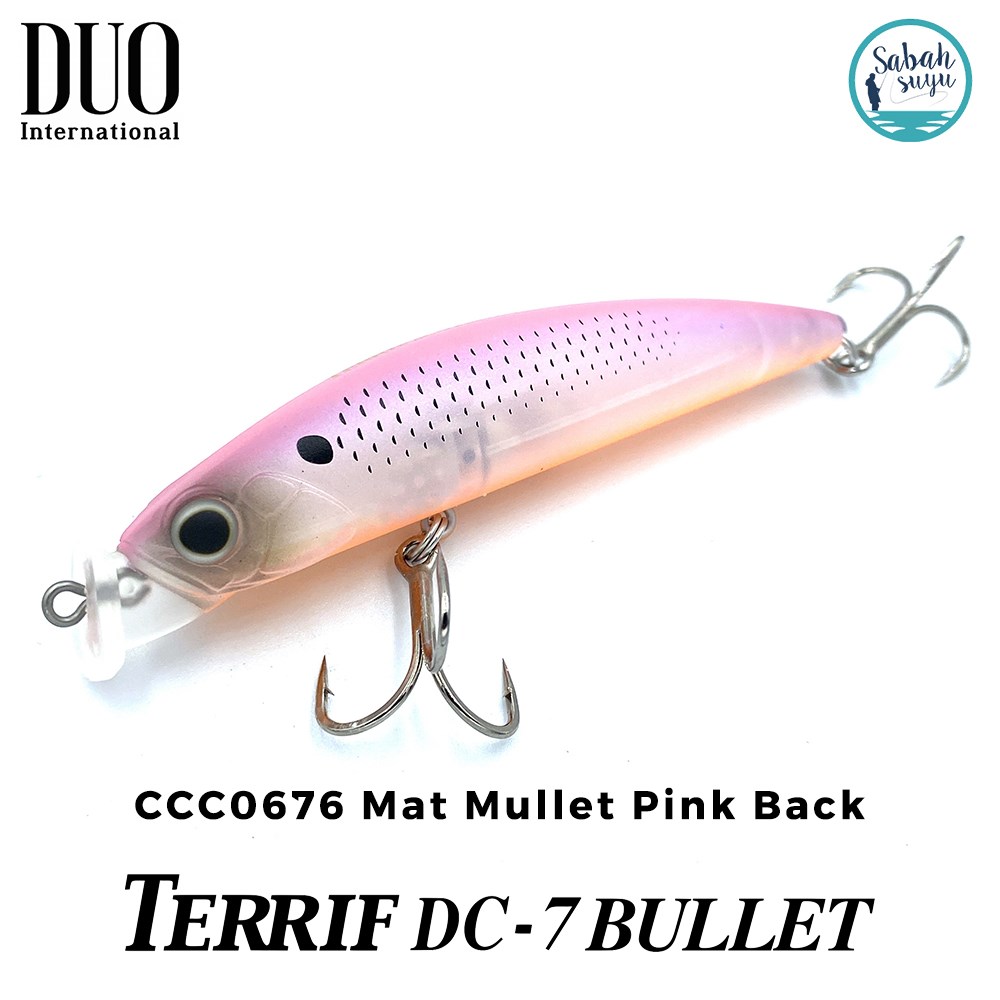 Duo Terrif DC-7 BULLET CCC0676 Mat Mullet Pink Back