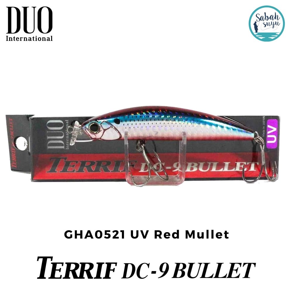 Duo Terrif DC-9 BULLET GHA0521 UV Red Mullet
