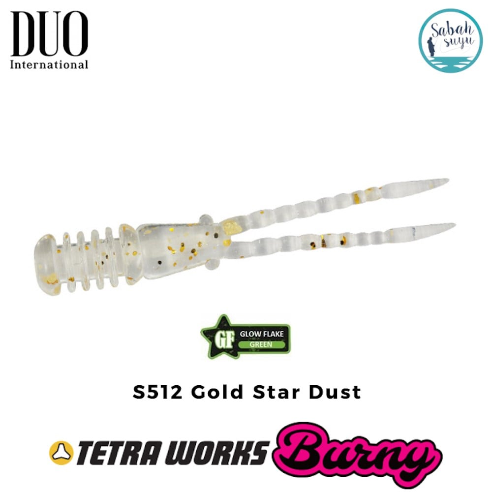 Duo Tetra Works Burny LRF Silikon 42mm. S512 Gold Stardust