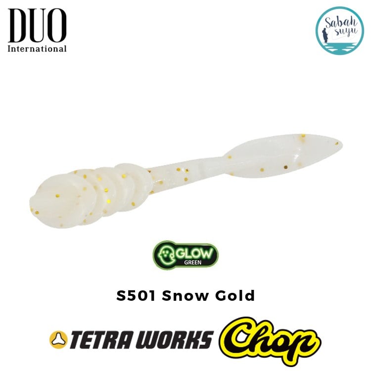 Duo Tetra Works Chop LRF Silikon 35mm. S501 Snow Gold