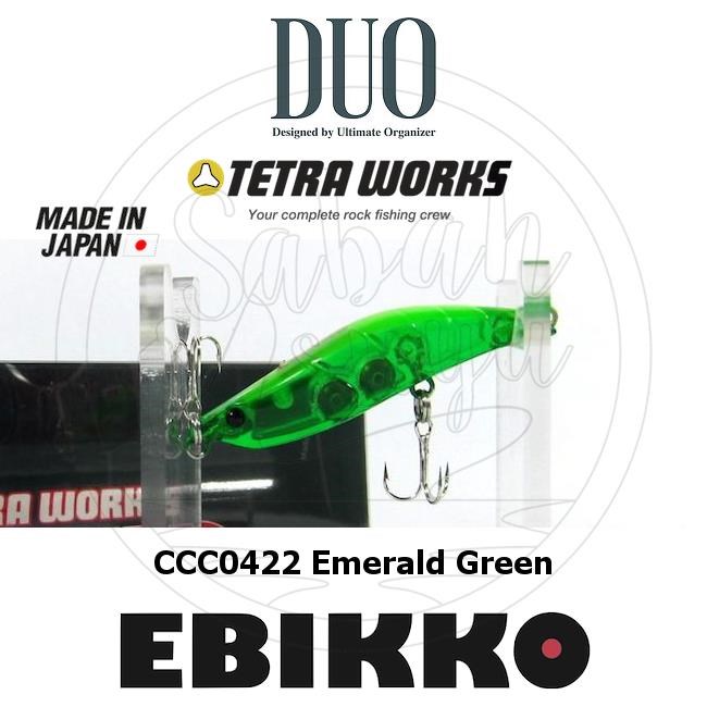 Duo Tetra Works Ebikko CCC0422 (TC22) Emerald Green Chart