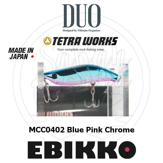 Duo Tetra Works Ebikko MCC0402 TM02 Blue Pink Chrome