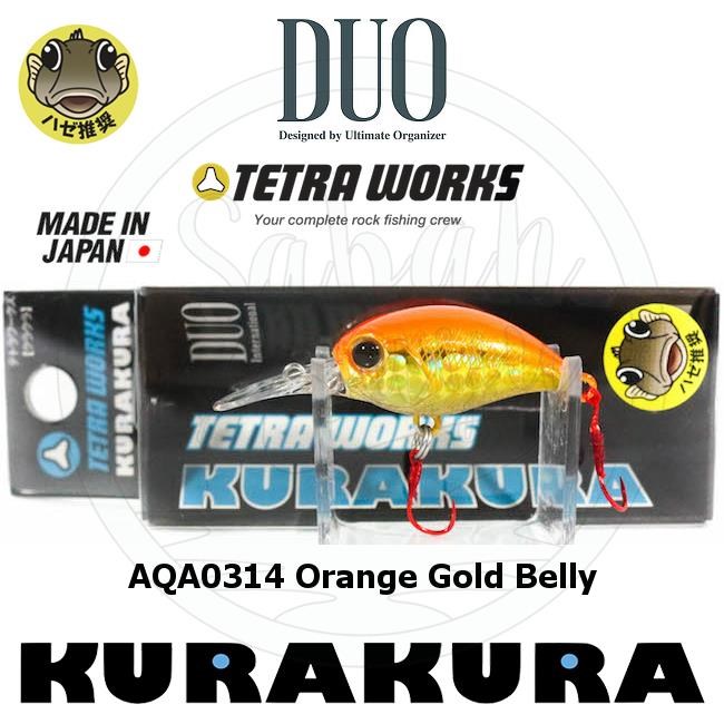 Duo Tetra Works KuraKura AQA0314 Orange Gold Belly
