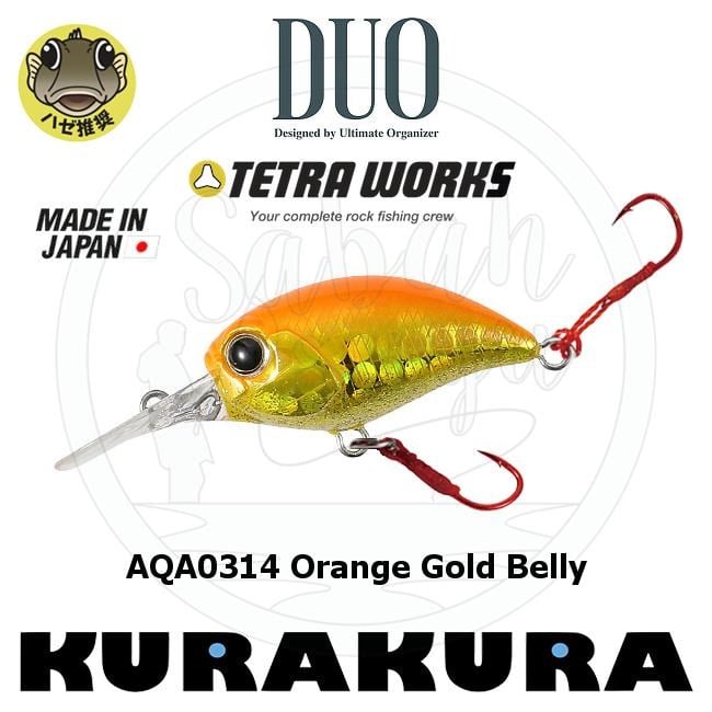 Duo Tetra Works KuraKura AQA0314 Orange Gold Belly