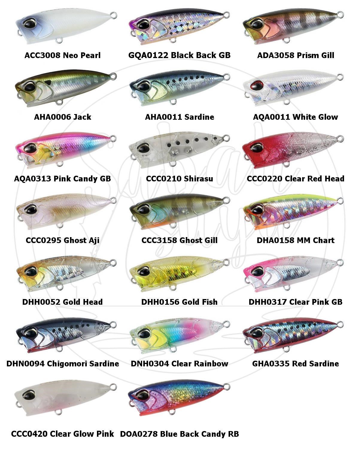 Duo Tetra Works Pocopoco 40F ADA3066 Funky Gill DM Sahte Balık