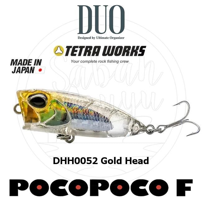 Duo Tetra Works Pocopoco 40F DHH0052 Gold Head