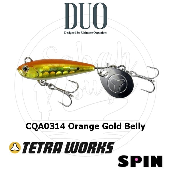 Duo Tetra Works Spin CQA0314 Orange Gold Belly