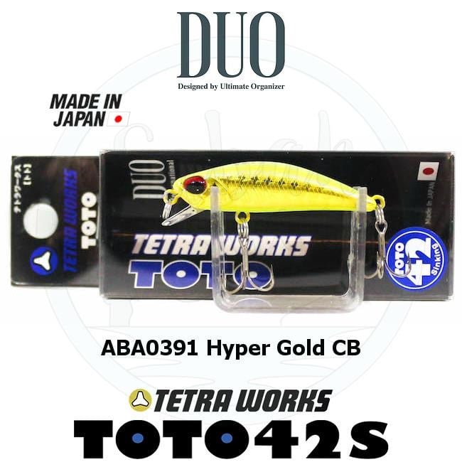 Duo Tetra Works Toto 42 ABA0391 Hyper Gold CB
