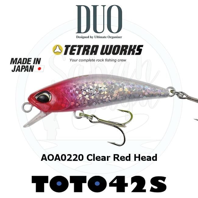 Duo Tetra Works Toto 42 AOA0220 Astro Red Head