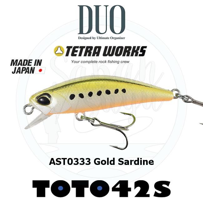Duo Tetra Works Toto 42 AST0333 Gold Sardine