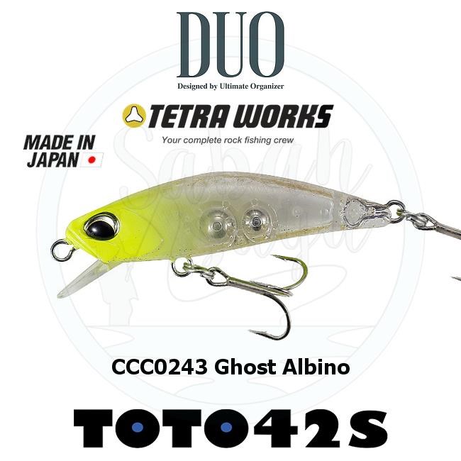 Duo Tetra Works Toto 42 CCC0243 Ghost Albino