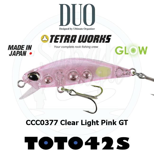 Duo Tetra Works Toto 42 CCC0377 Clear Light Pink GT Sahte Balık
