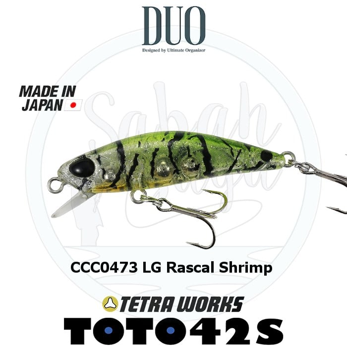 Duo Tetra Works Toto 42 CCC0473 LG Rascal Shrimp